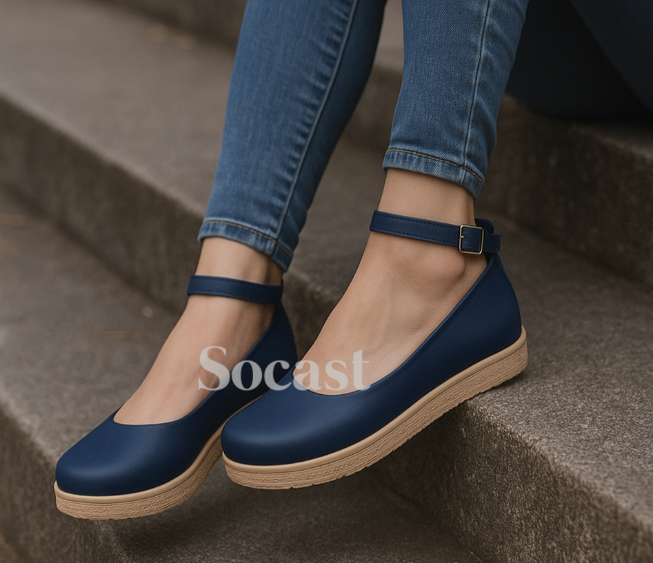 Zapato cerrado bajo