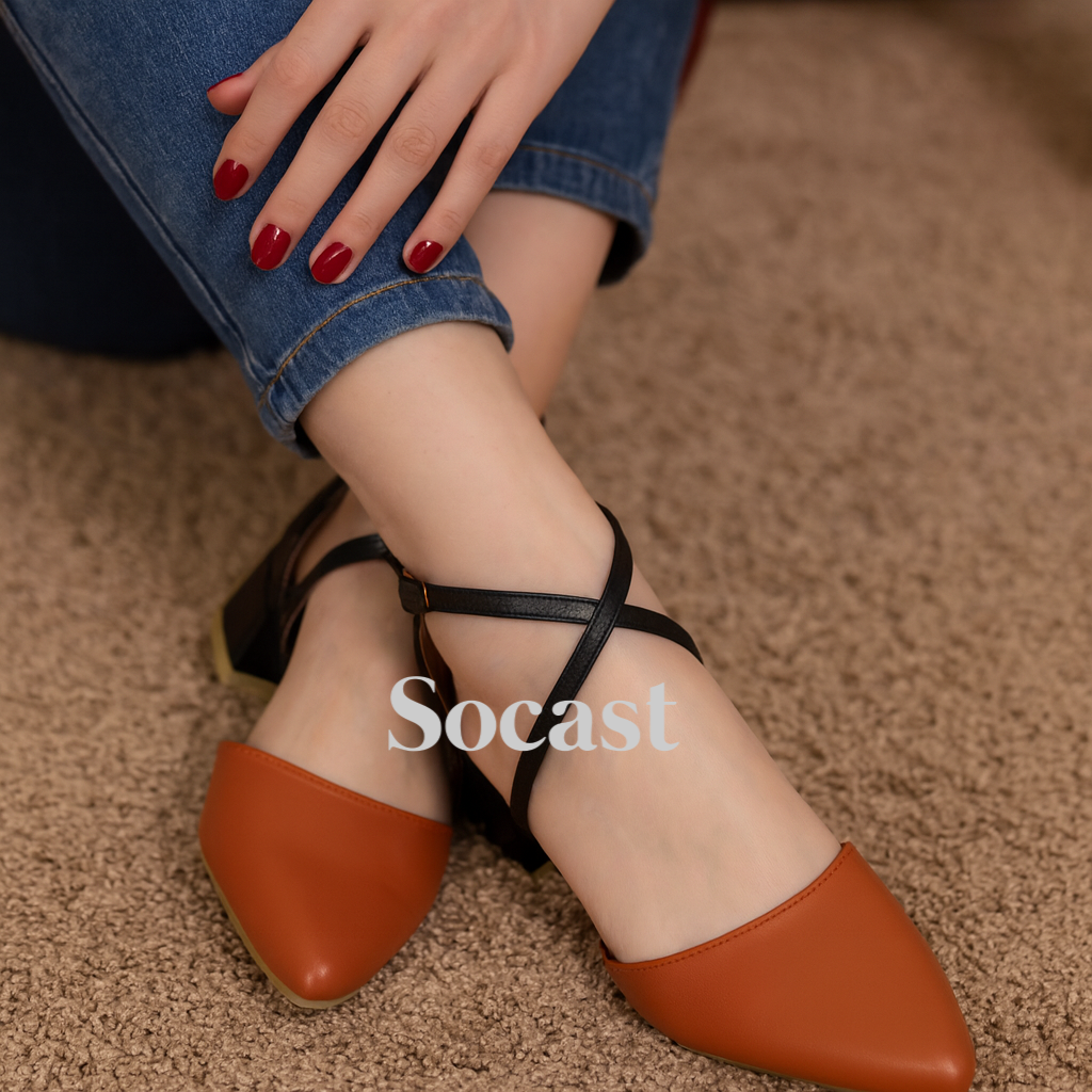 Zapatos combinados