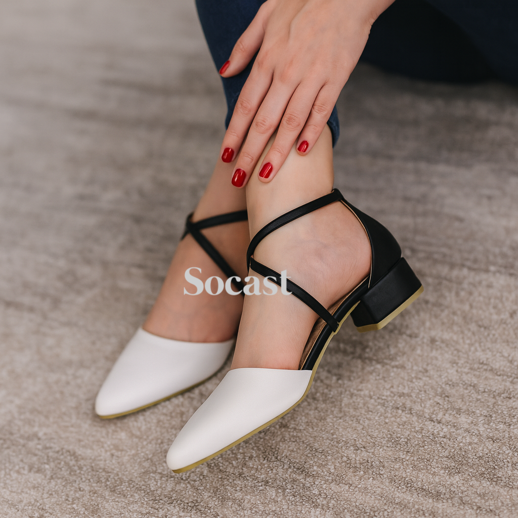 Zapatos combinados