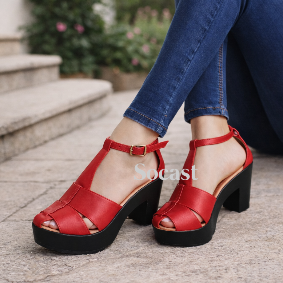 Sandalia Castell glam