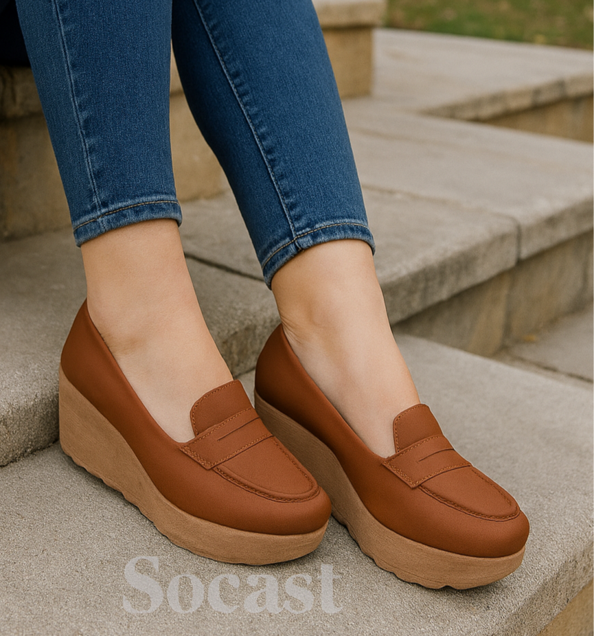 Zapato cerrado bajo