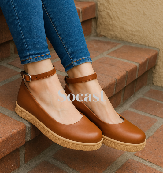 Zapato cerrado bajo