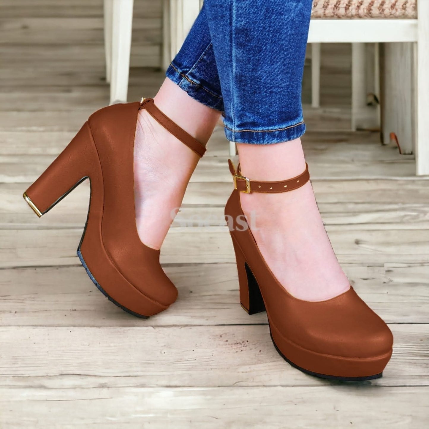 Tacones cerrados