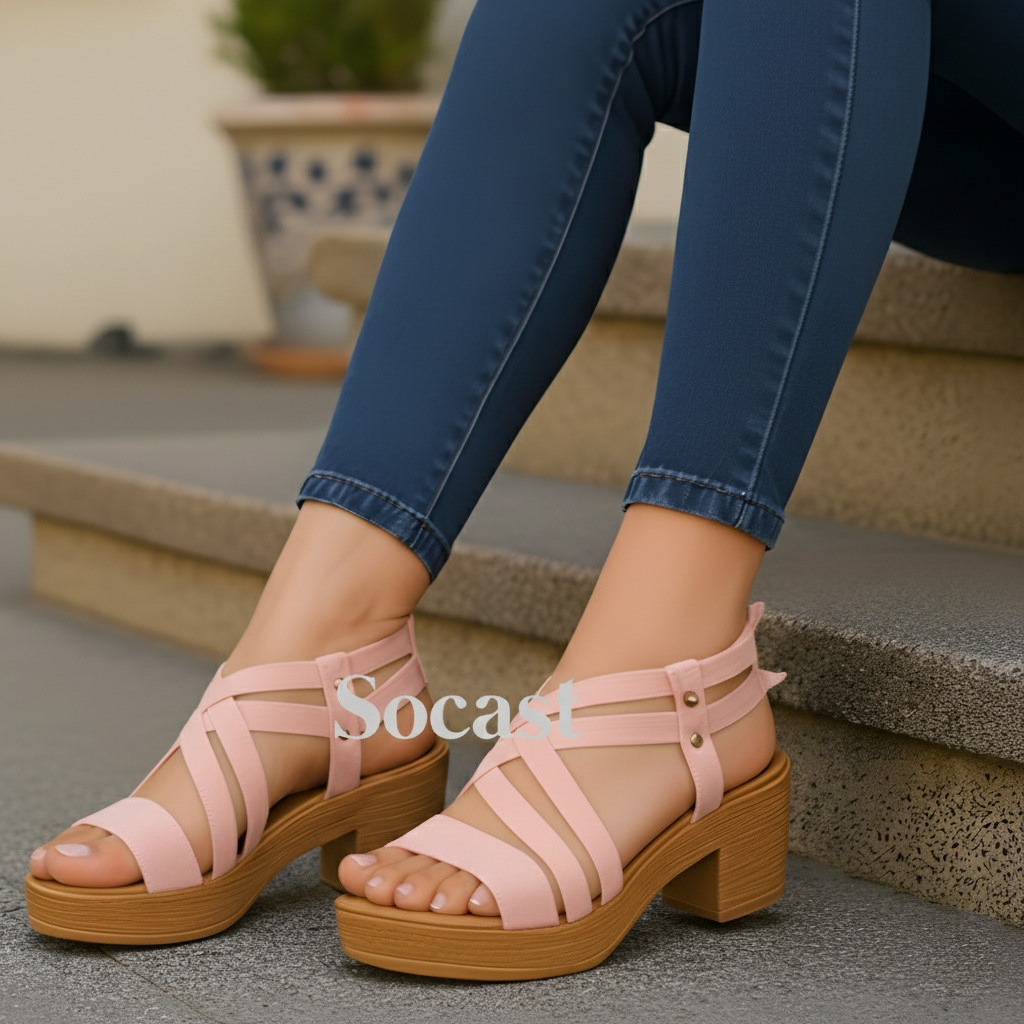 Sandalia casual mujer