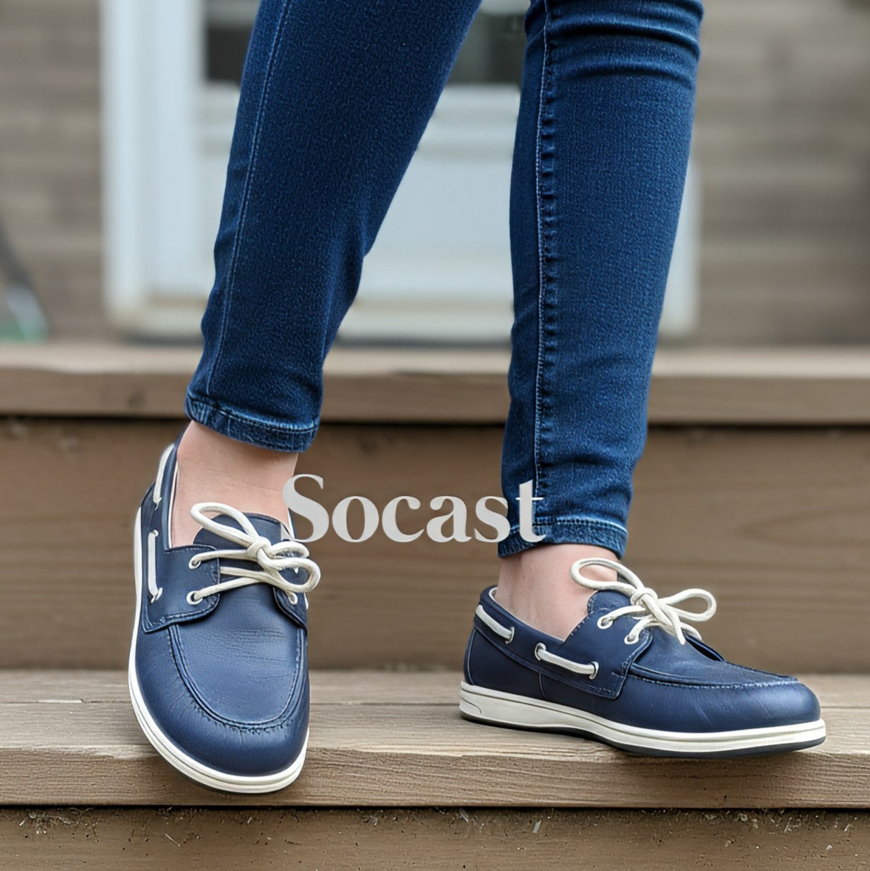 Mocasín náutico casual