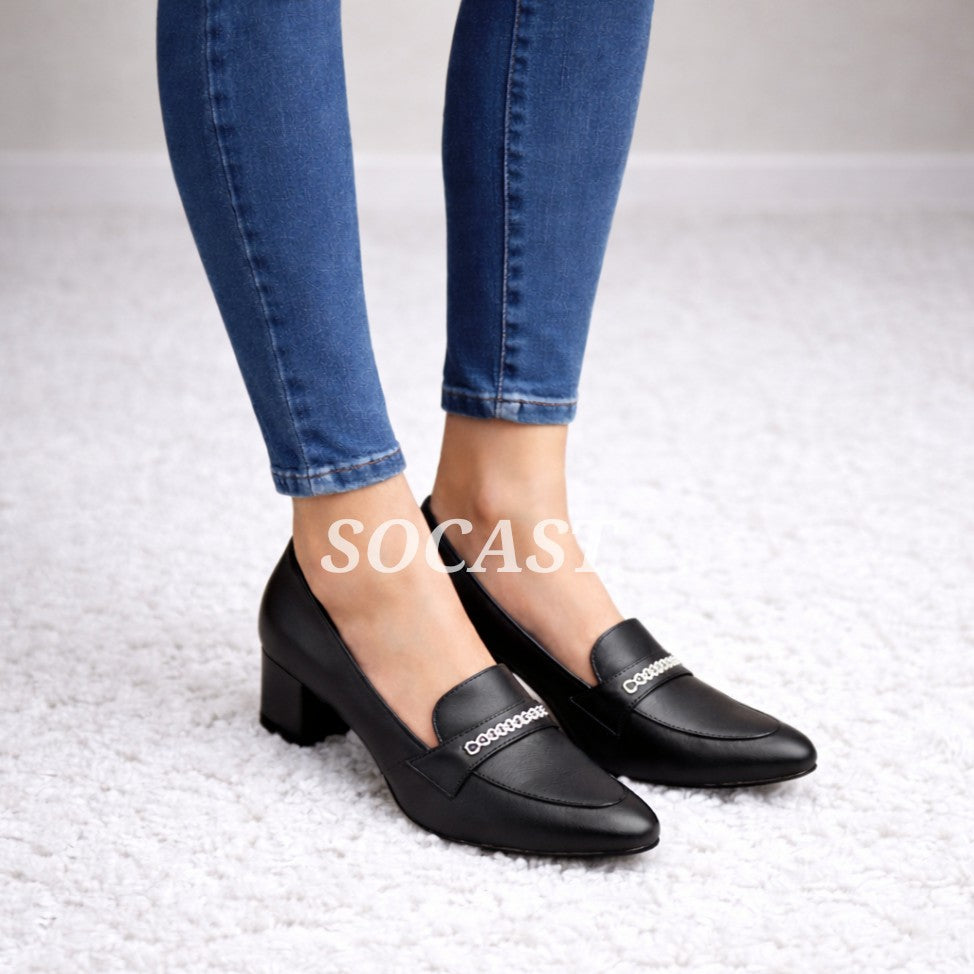 Zapato cerrado chic