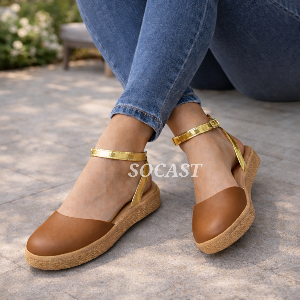 Sandalia confort casual