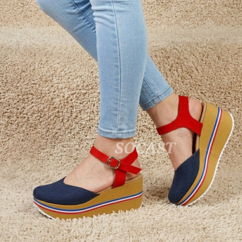 Plataforma Navy tricolor