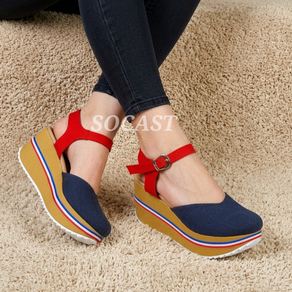 Plataforma Navy tricolor