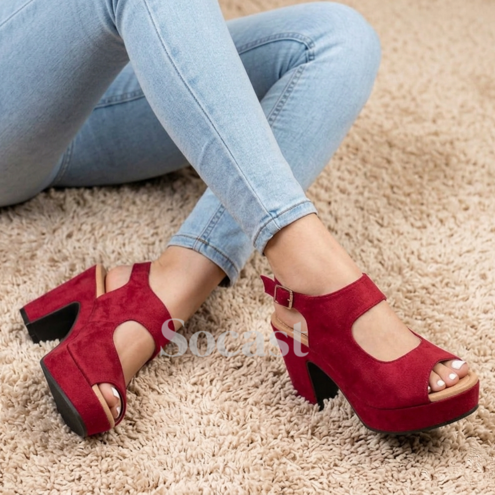 Sandalia Velvet glam