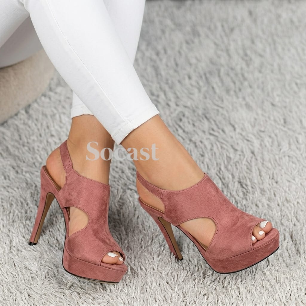 Sandalia Blush glam