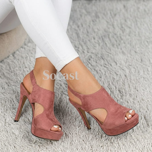 Sandalia Blush glam