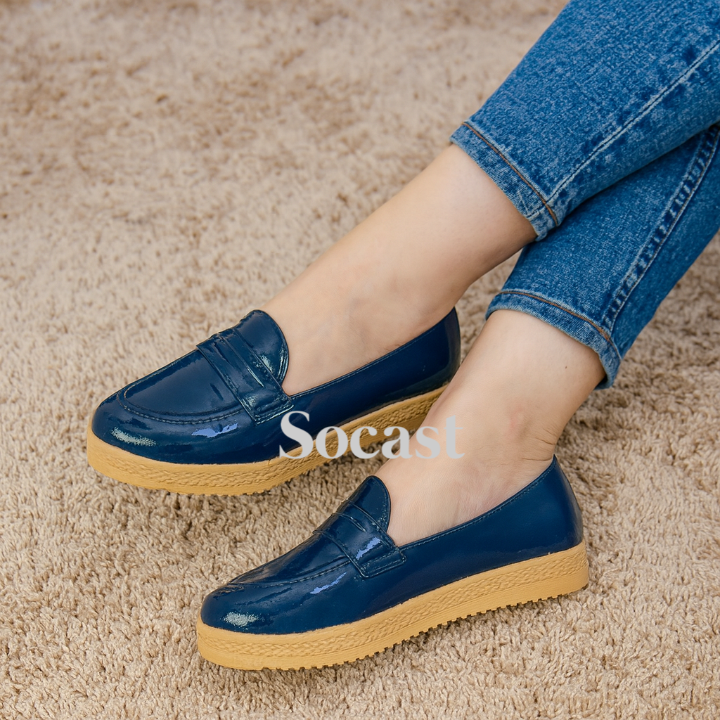 Mocasín urbano charol