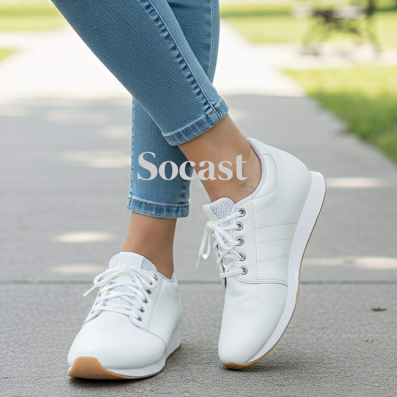 Tenis urbano blanco