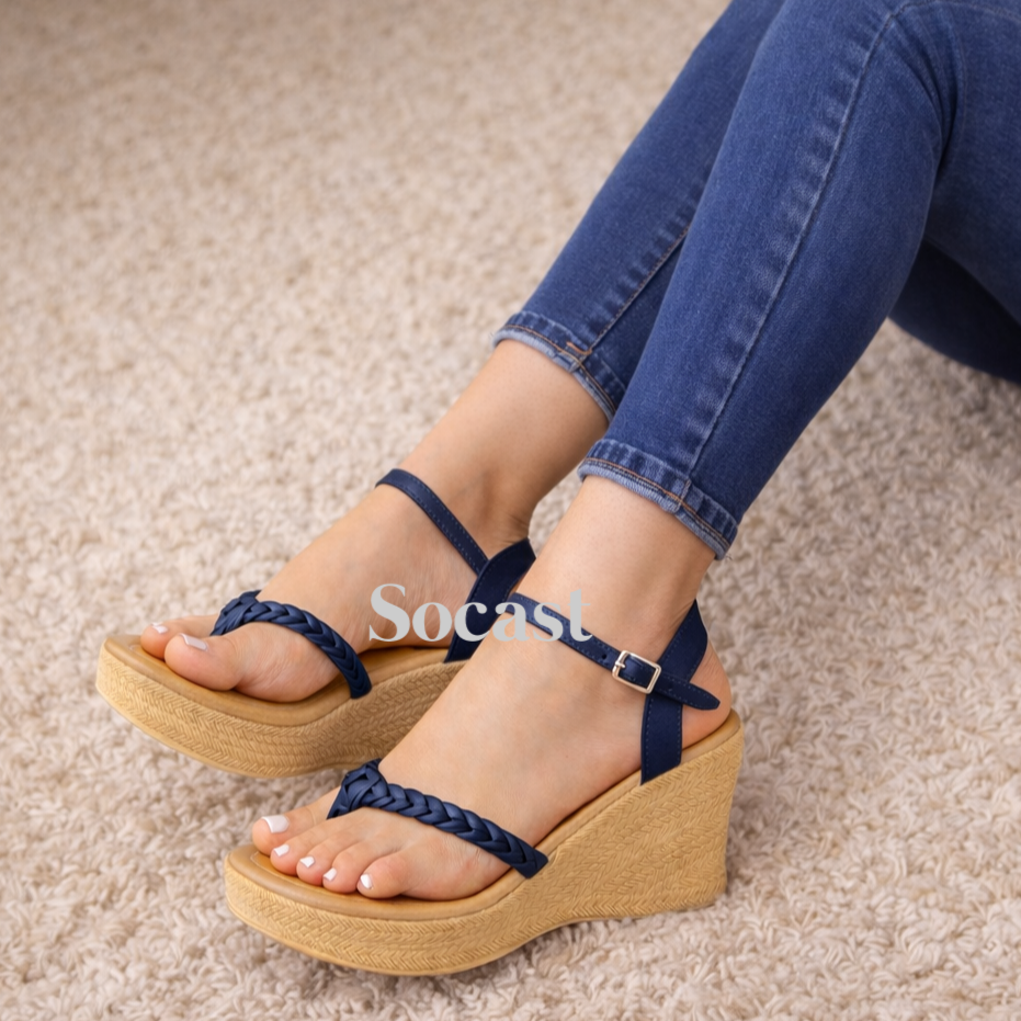 Sandalia francesa glam