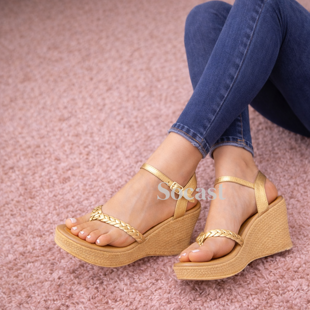 Sandalia francesa glam