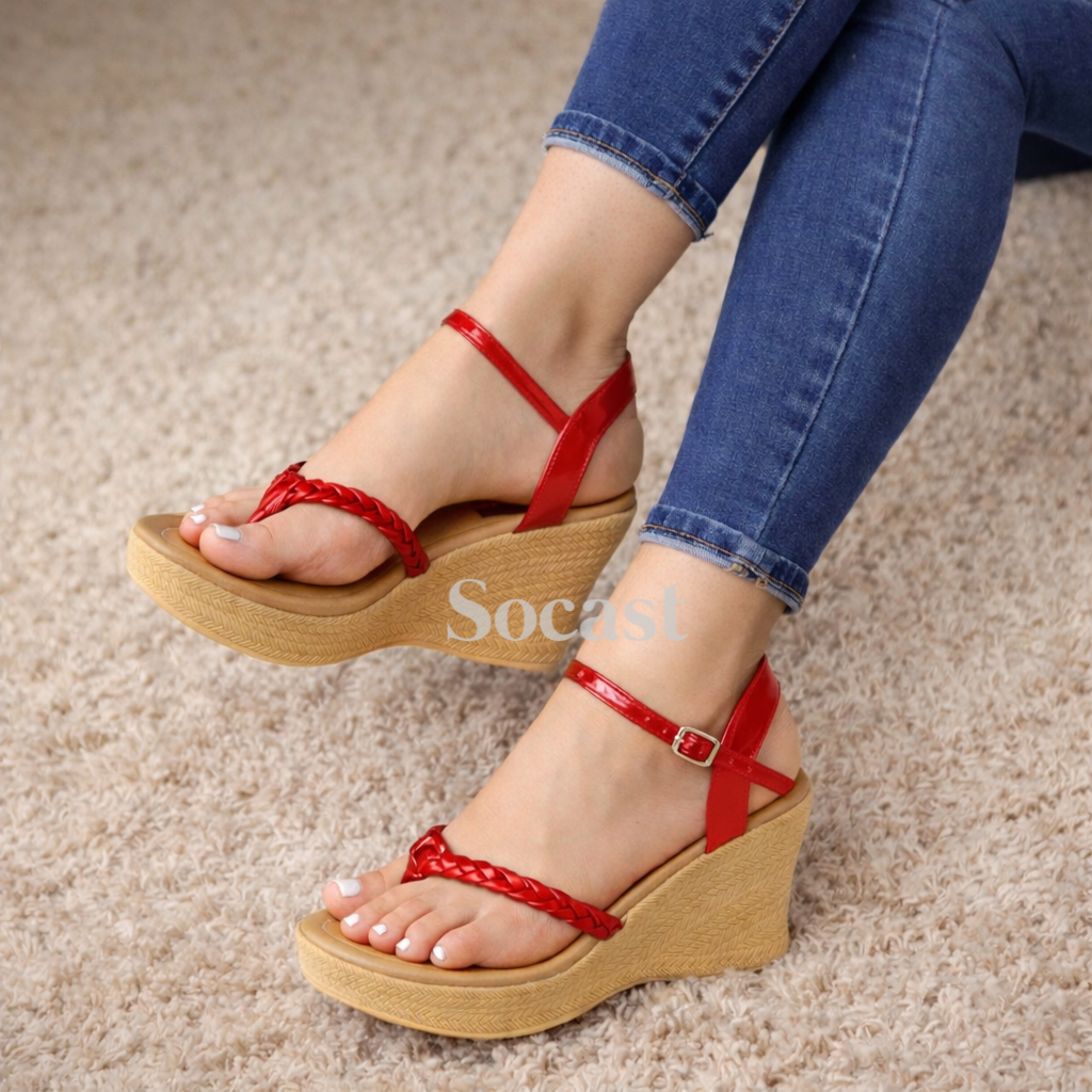 Sandalia francesa glam