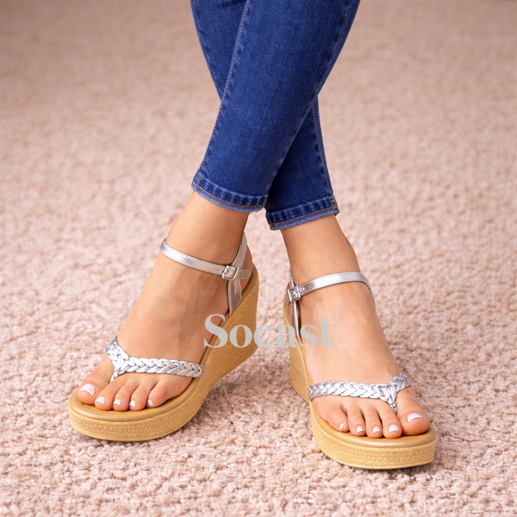 Sandalia francesa glam