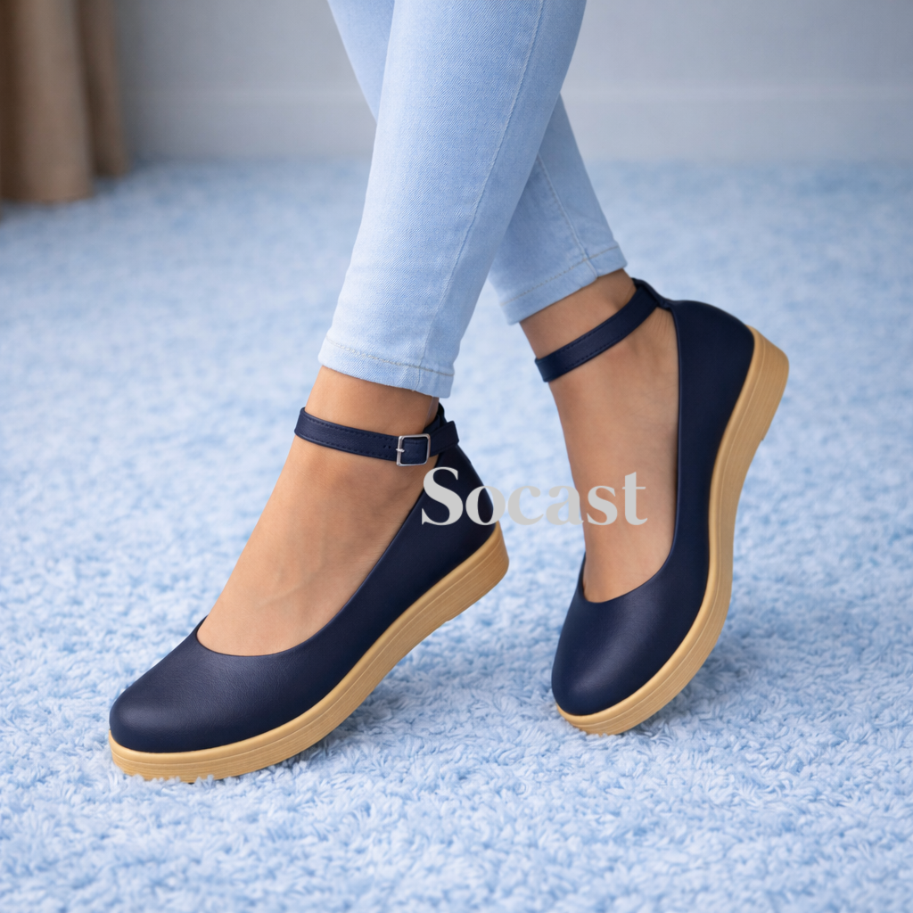 Zapato cerrado bajo