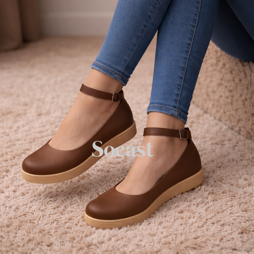 Zapato cerrado bajo