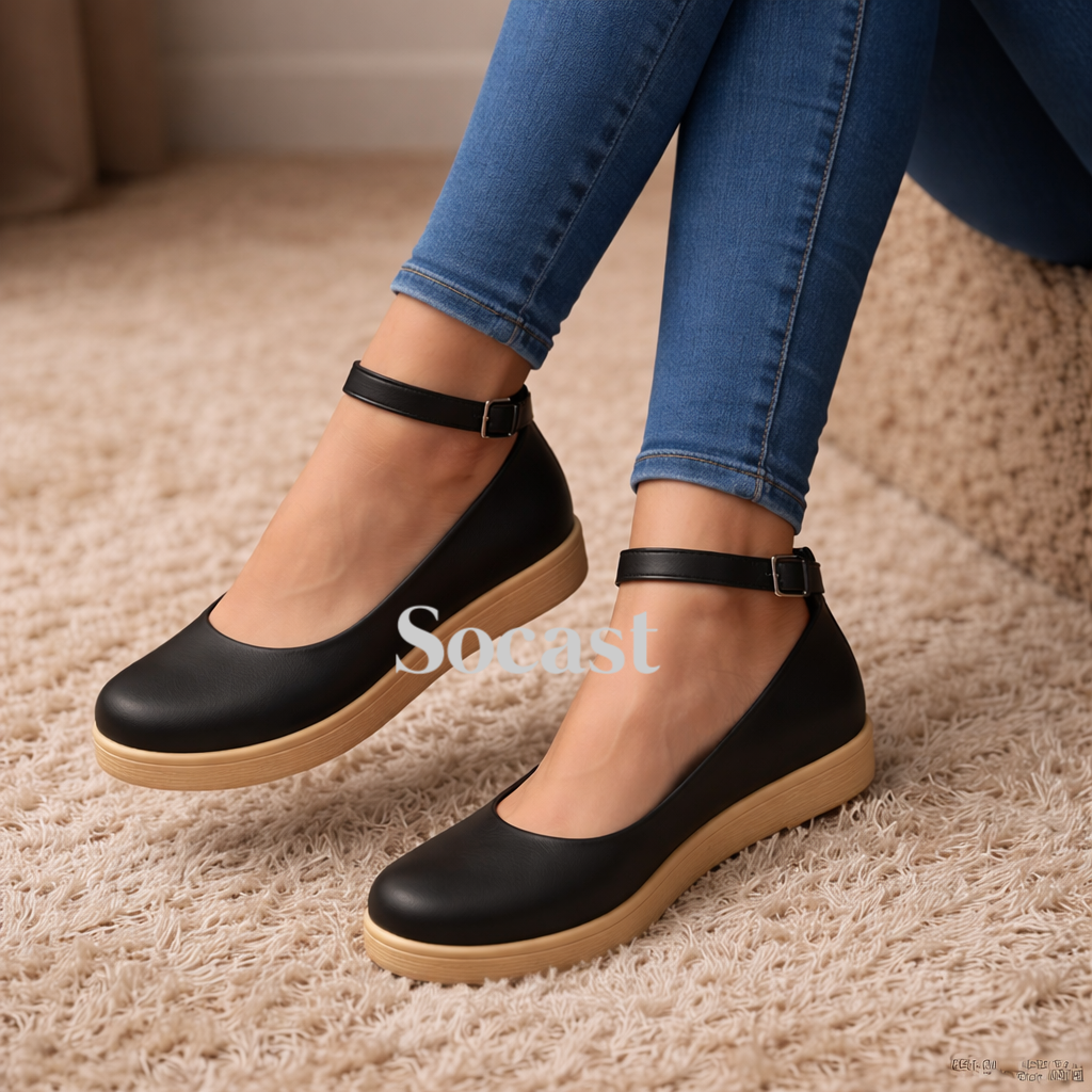 Zapato cerrado bajo
