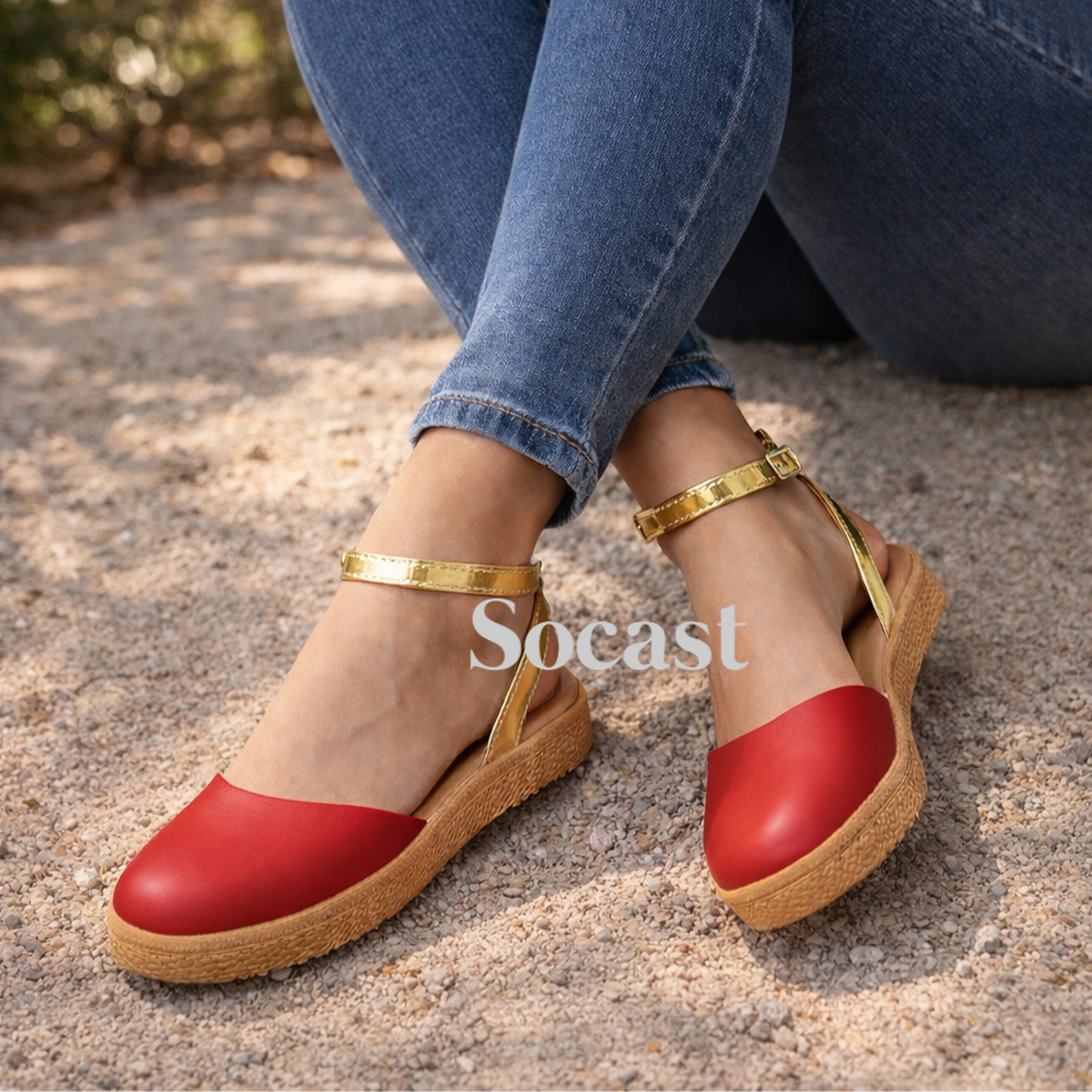 Sandalia confort casual