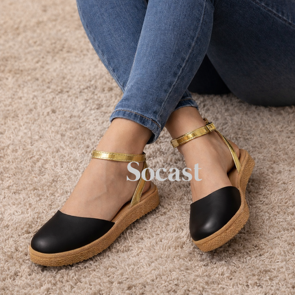 Sandalia confort casual