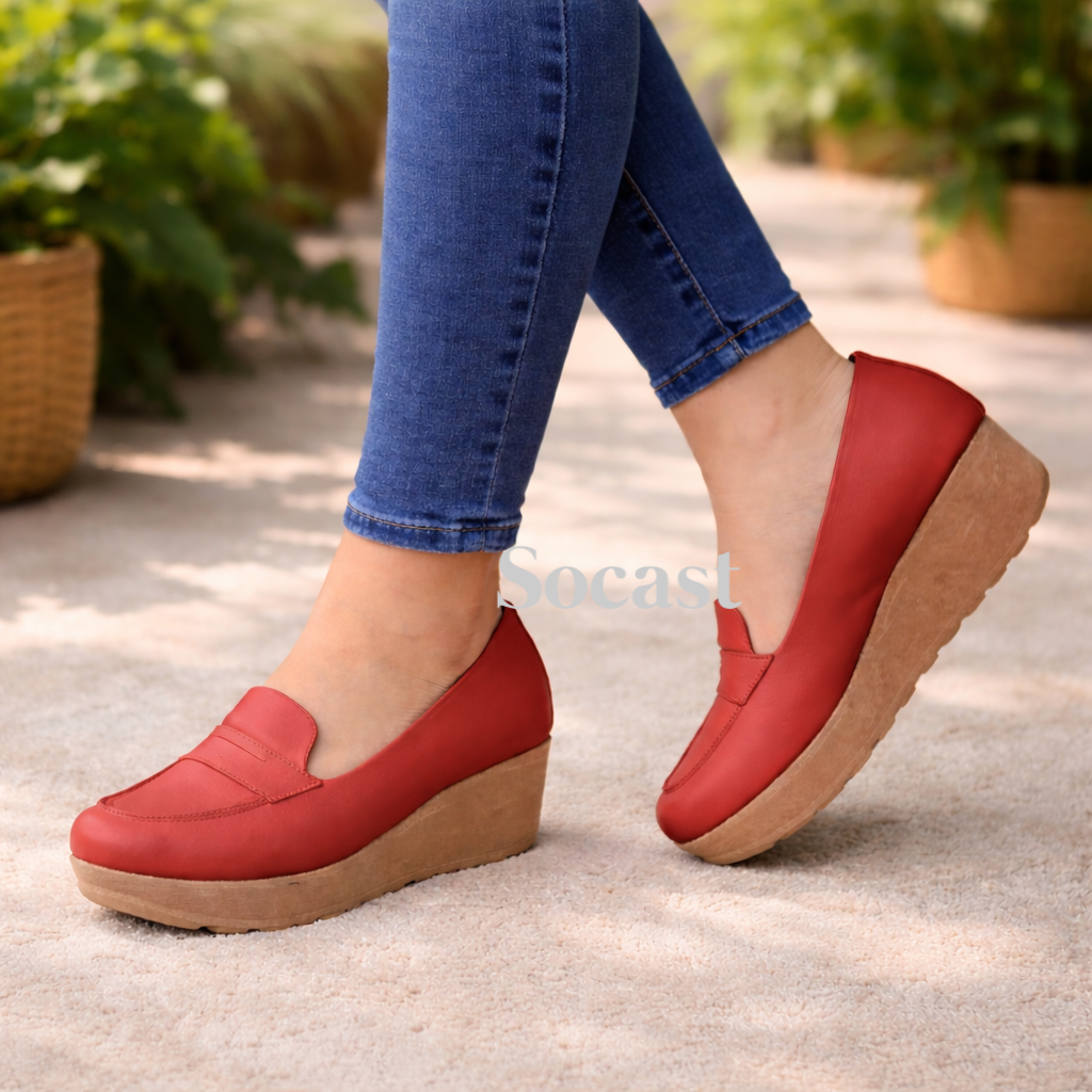 Zapato plataforma baja