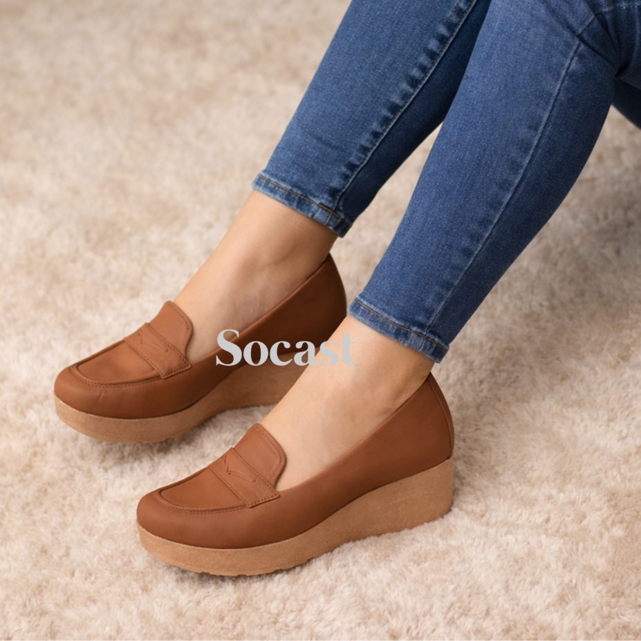 Zapato plataforma baja
