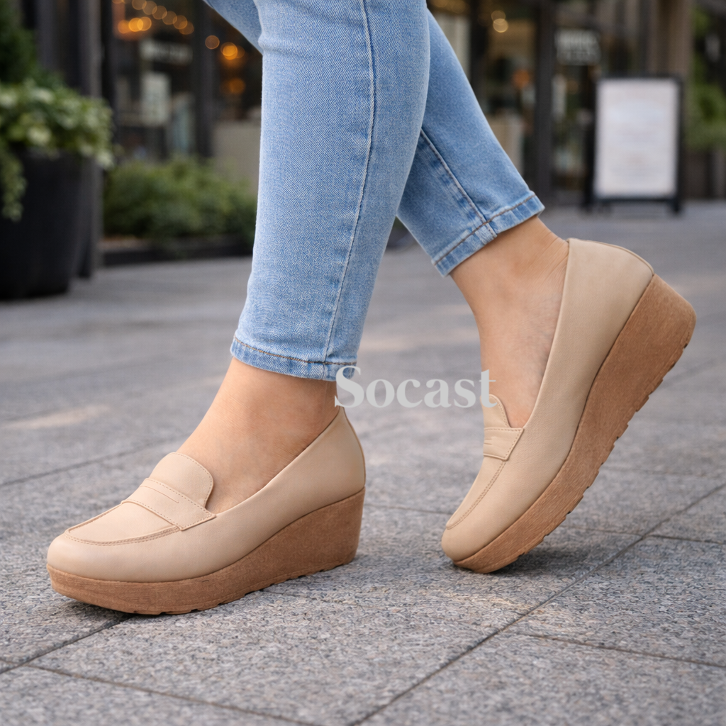 Zapato plataforma baja