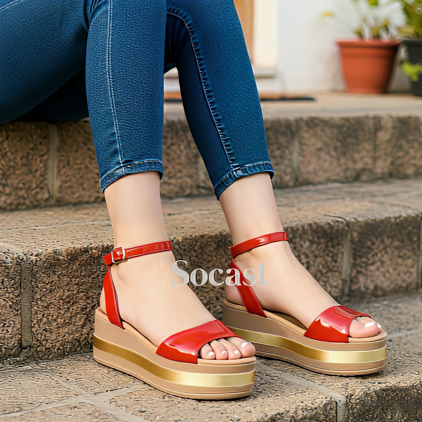 Sandalia golden