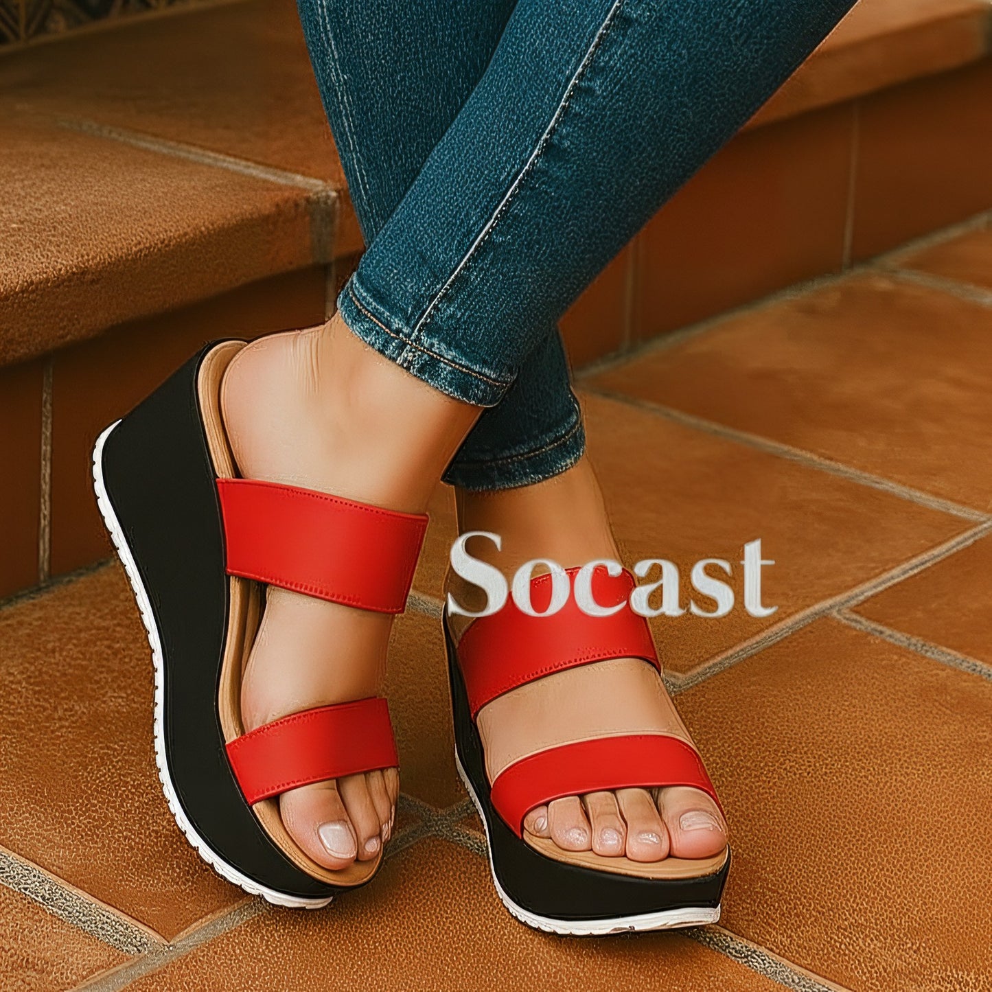 Sandalia versátil chic