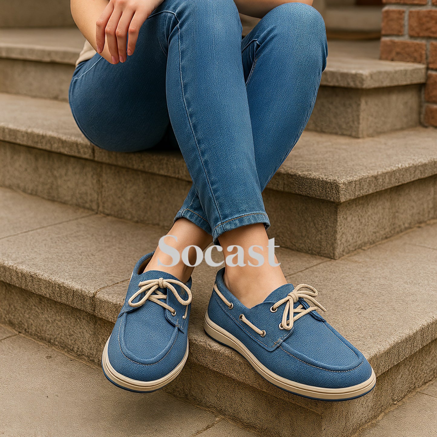 Mocasín náutico casual