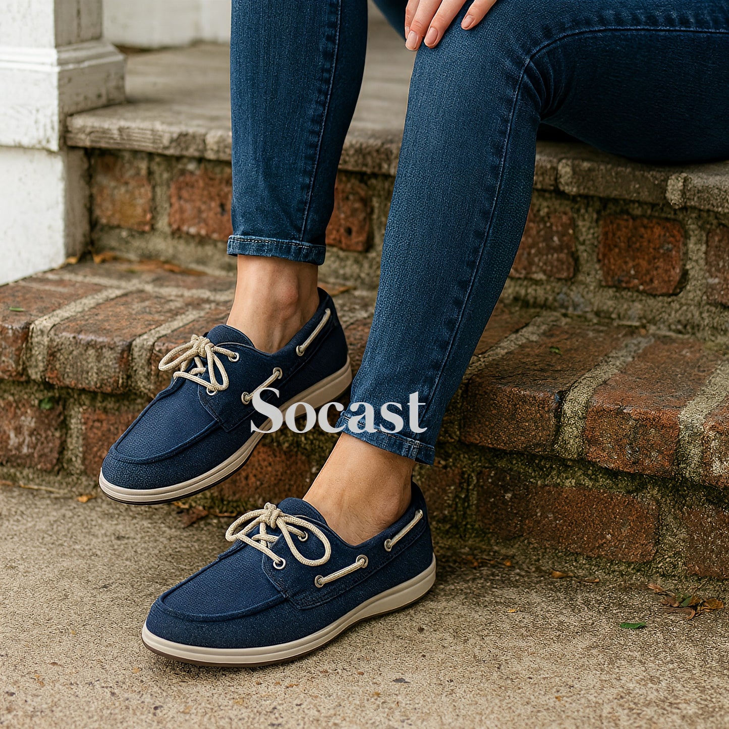 Mocasín náutico casual