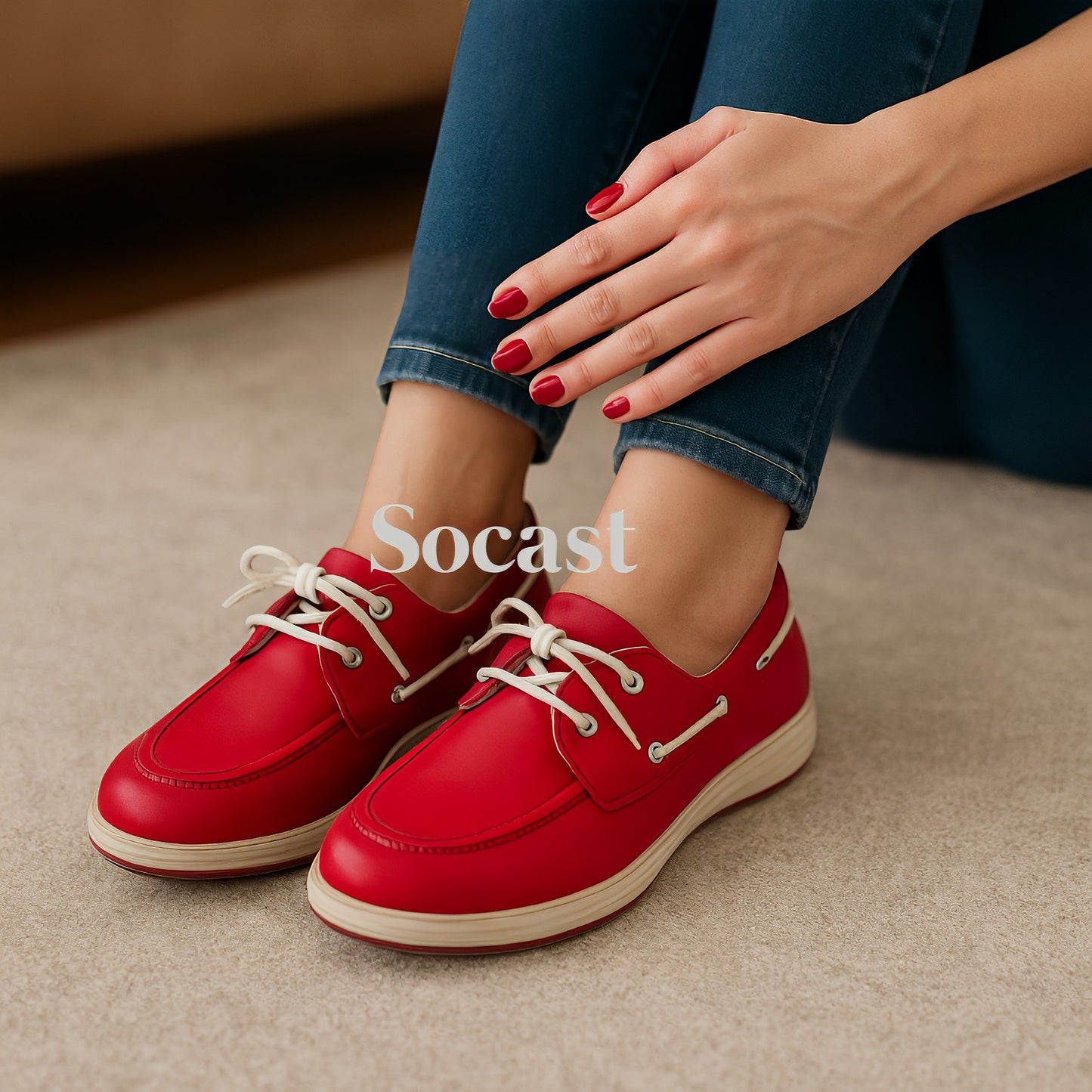 Mocasín náutico casual